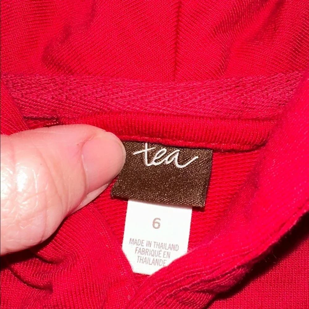 Tea Collection Sweatshirt Top size 6‎
